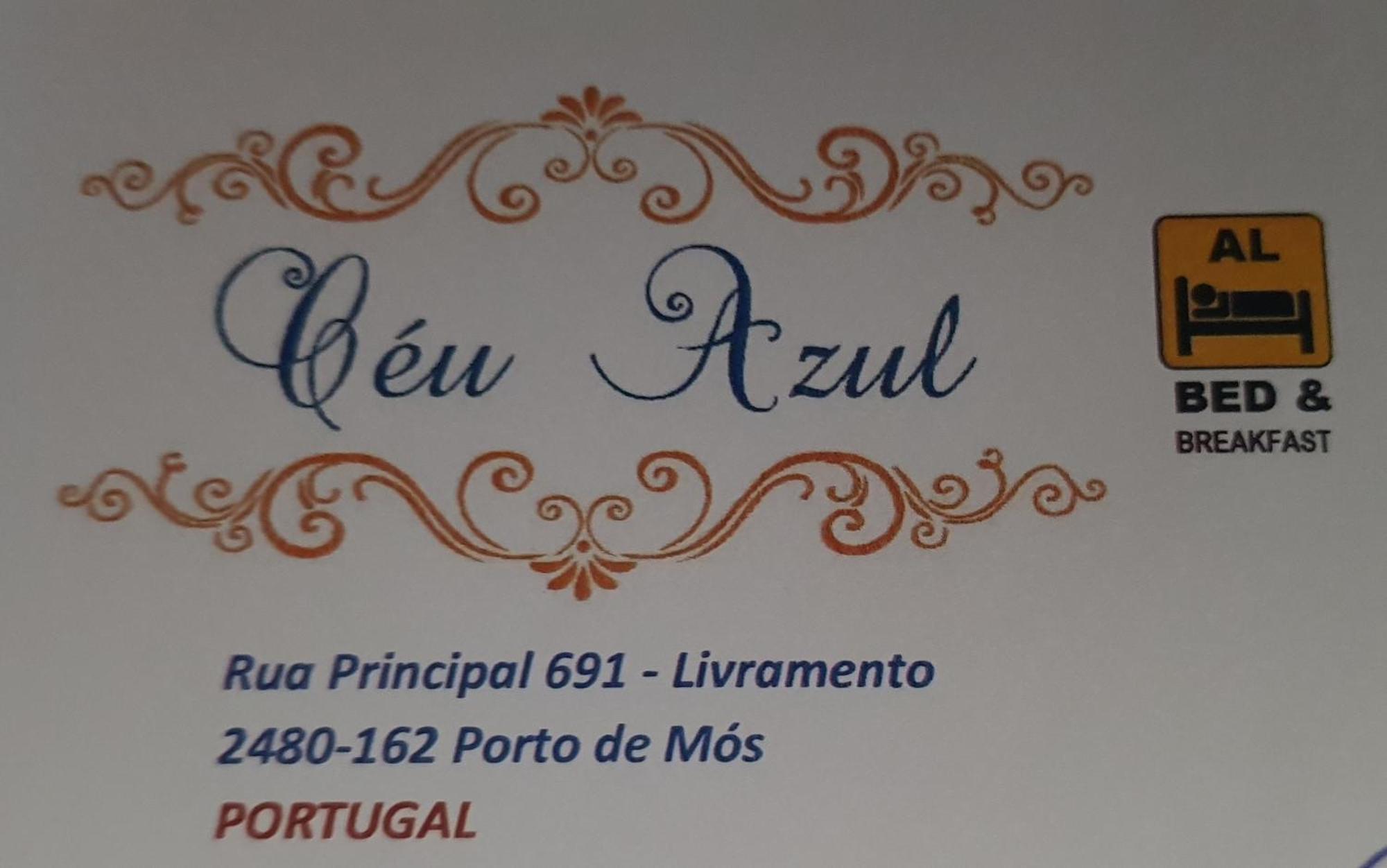 Alojamento Local Ceu-Azul Porto de Mos  Exterior photo